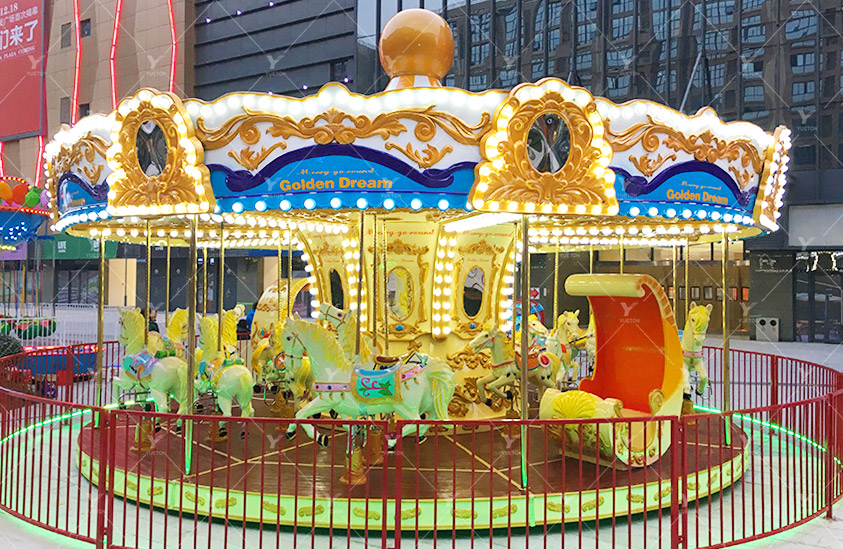 24 Seats Upper-Drive Carousel 5C-09