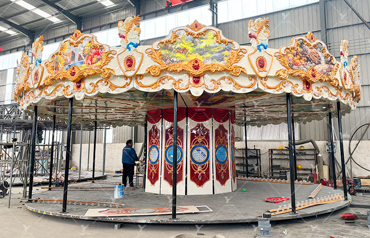 36 Seats Upper-Drive Carousel 5C-17