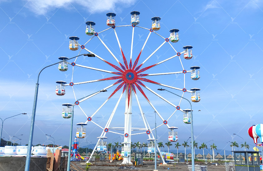 30m Flower Basket Ferris Wheel 5FW-01