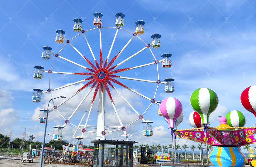 30m Flower Basket Ferris Wheel 5FW-01