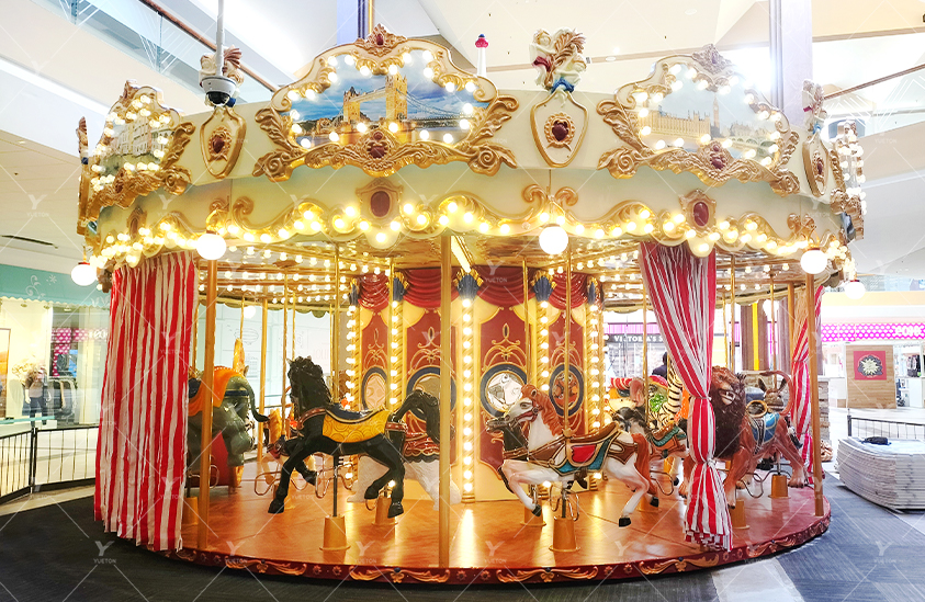 24 Seats Upper-Drive Carousel 5C-16