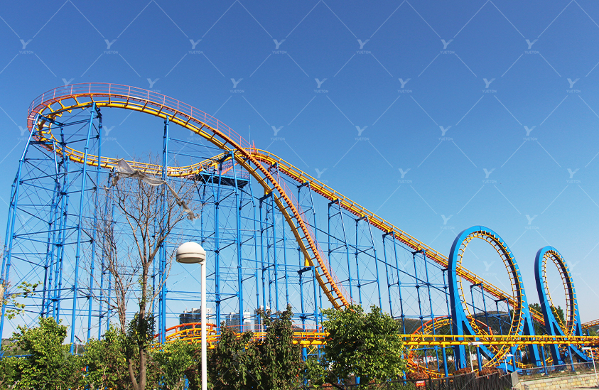 Classic 4-loop roller coaster 5RC-09
