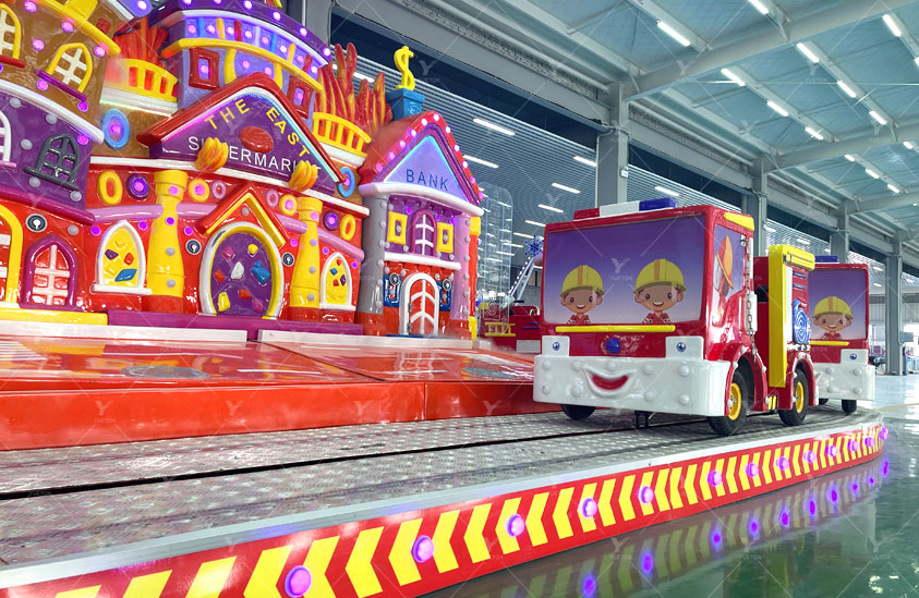 Fire brigade Track Train Rides 5FR-23