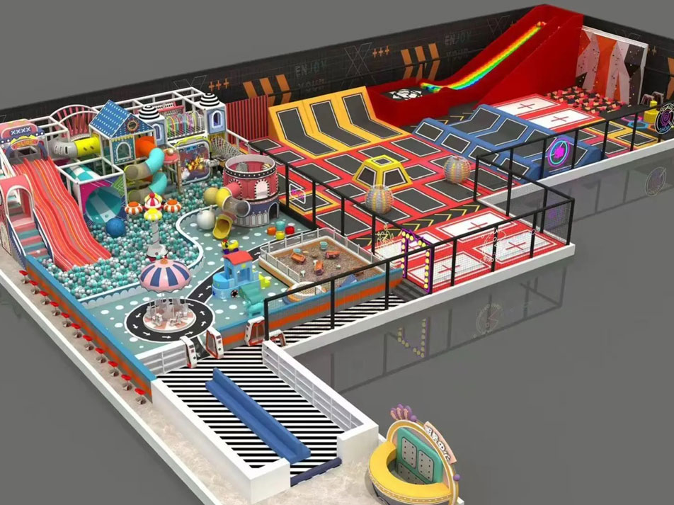 Indoor Playground & Trampoline Park