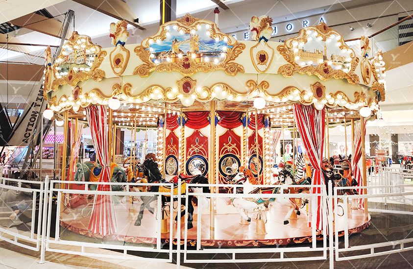 24 Seats Upper-Drive Carousel 5C-16