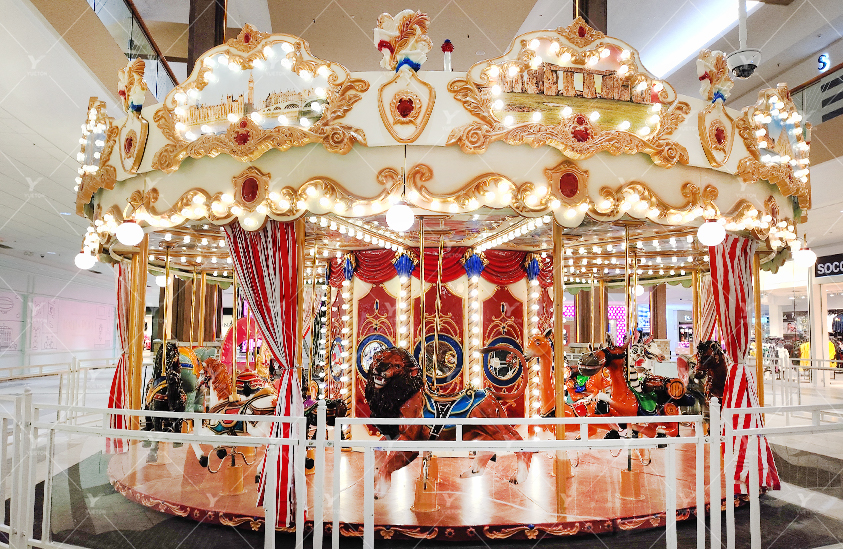 24 Seats Upper-Drive Carousel 5C-16