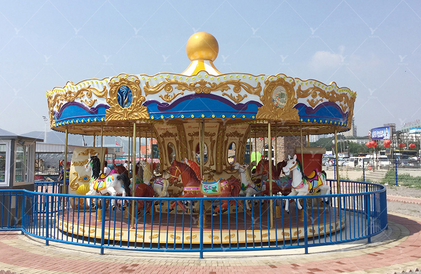 24 Seats Upper-Drive Carousel 5C-09