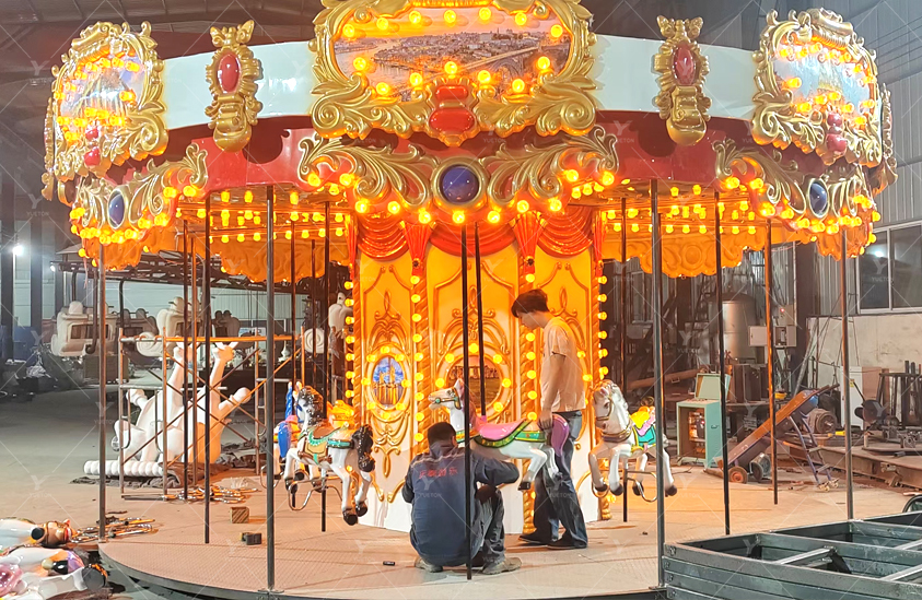 16 Seats Upper-Drive Carousel 5C-08