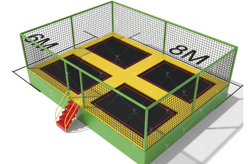 Yellow Trampoline Park 5BT-14