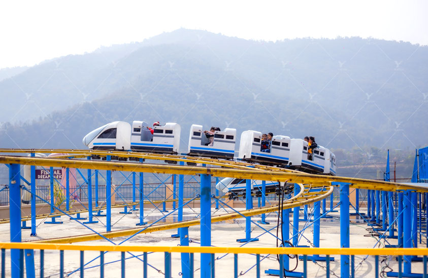 Outdoor Playground High-speed rail Mini Shuttle 5FR-26