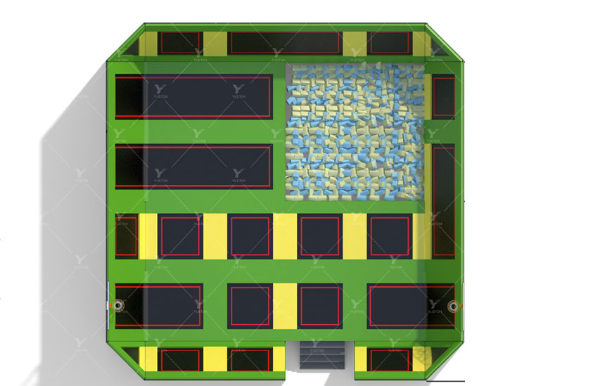 Big Slope Trampoline Park 5BT-17