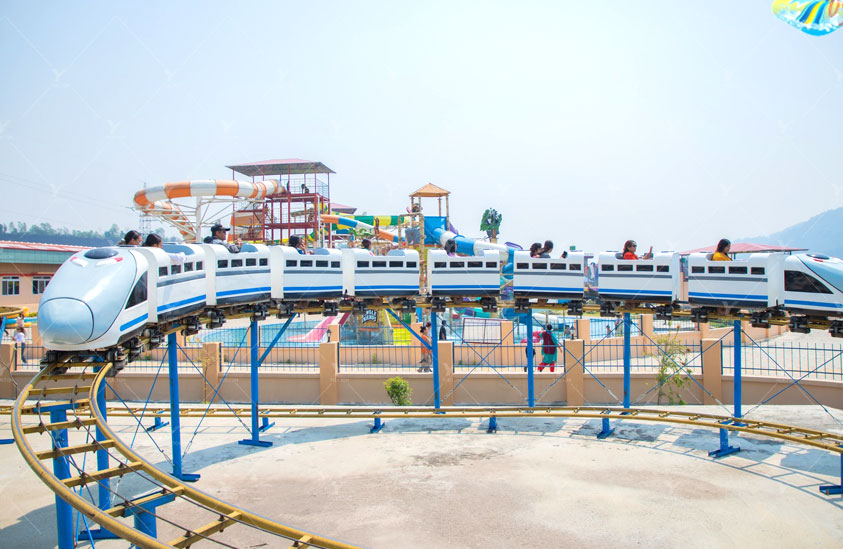 Outdoor Playground High-speed rail Mini Shuttle 5FR-26