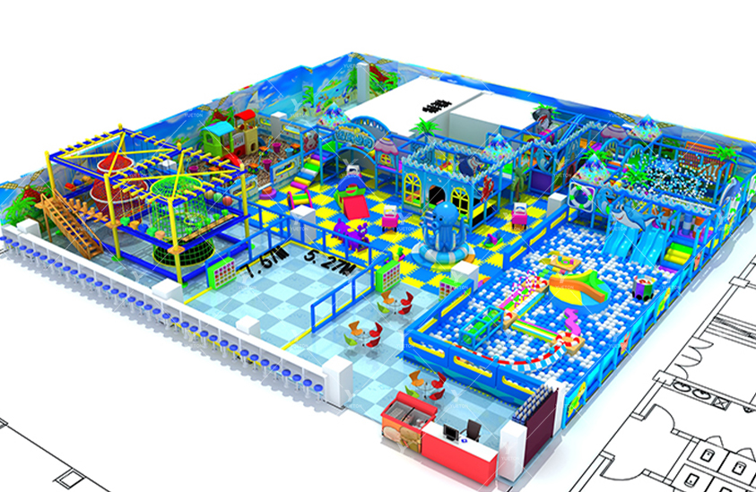 Indoor Soft Playground 5IPG-14
