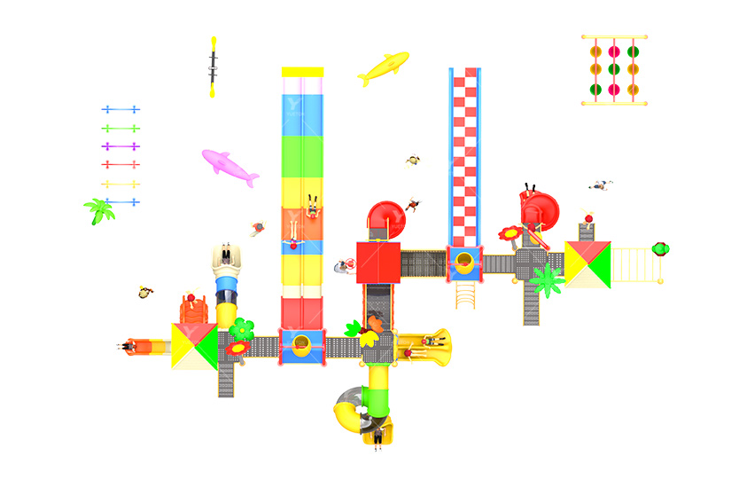 Water Park Playground 5WPP-15