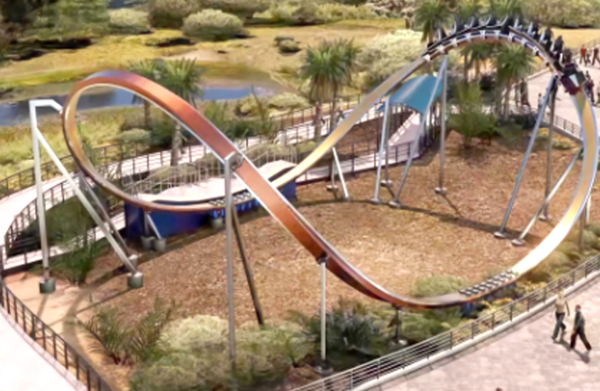 Mobius Strip Roller Coaster 5RC-14