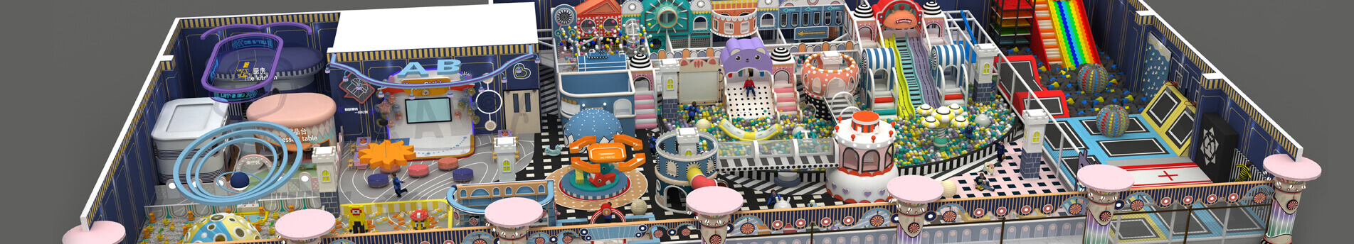 Indoor Playground & Trampoline Park