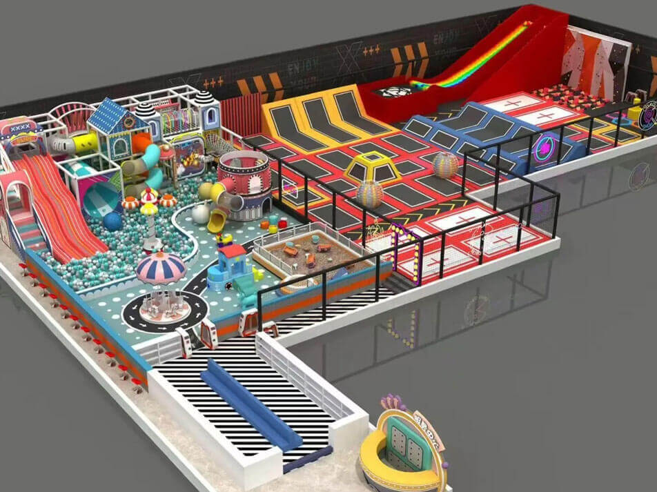 Indoor Playground & Trampoline Park