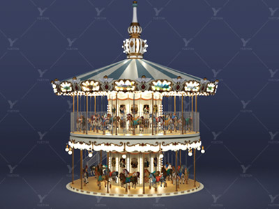 Producing a 58-Seat Double-Decker Carousel for Brazil