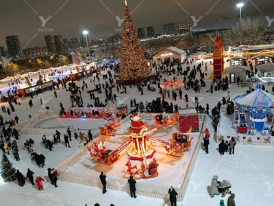 Astana’s enchanting Christmas-themed park